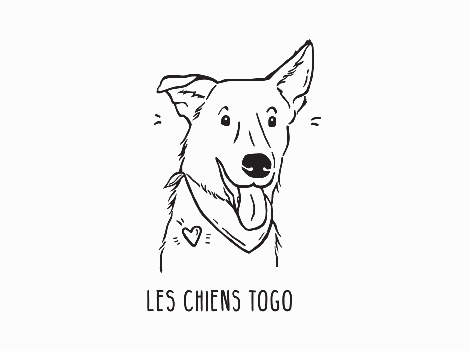 Illustration pour les chandails Les chiens Togo.